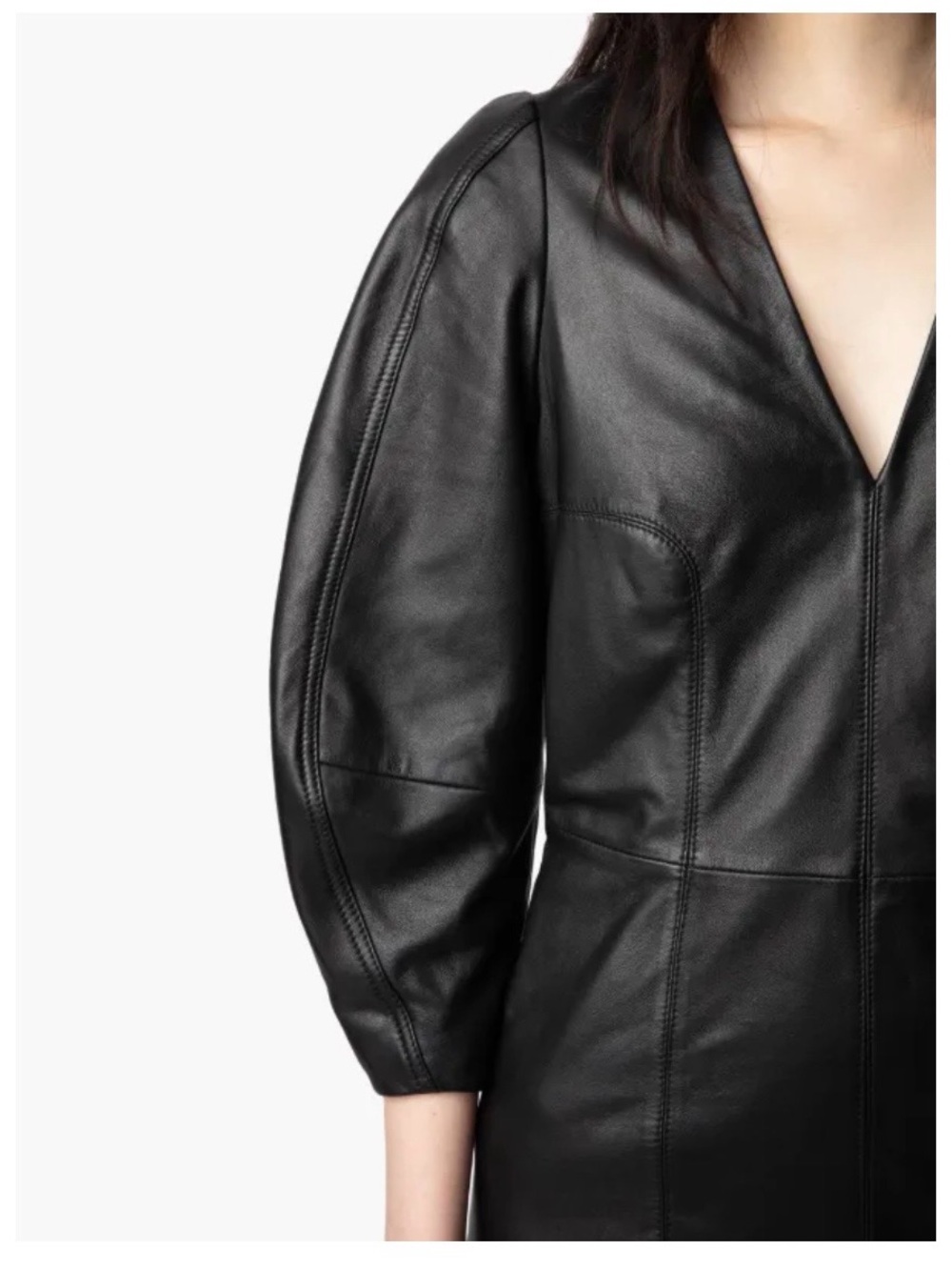 Zadig&Voltaire leather Dress NWT